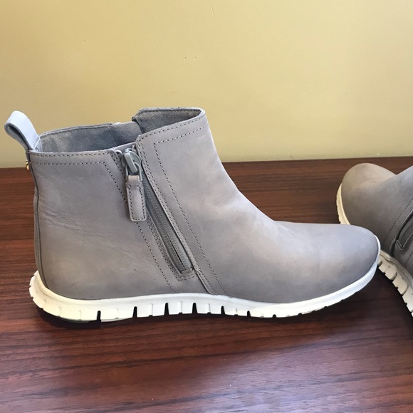 Cole Haan Zero Grand Gray Ankle Boot Sneakers (6.5) - Picture 6 of 8